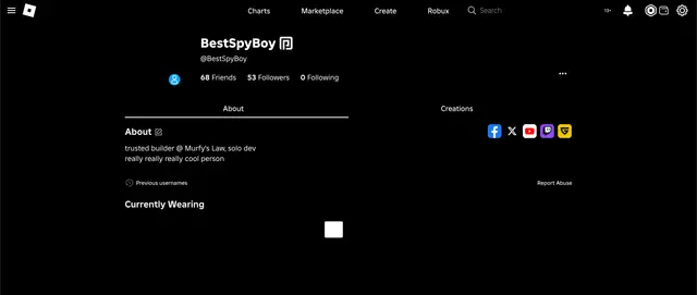 screenshot of theme Midnight
